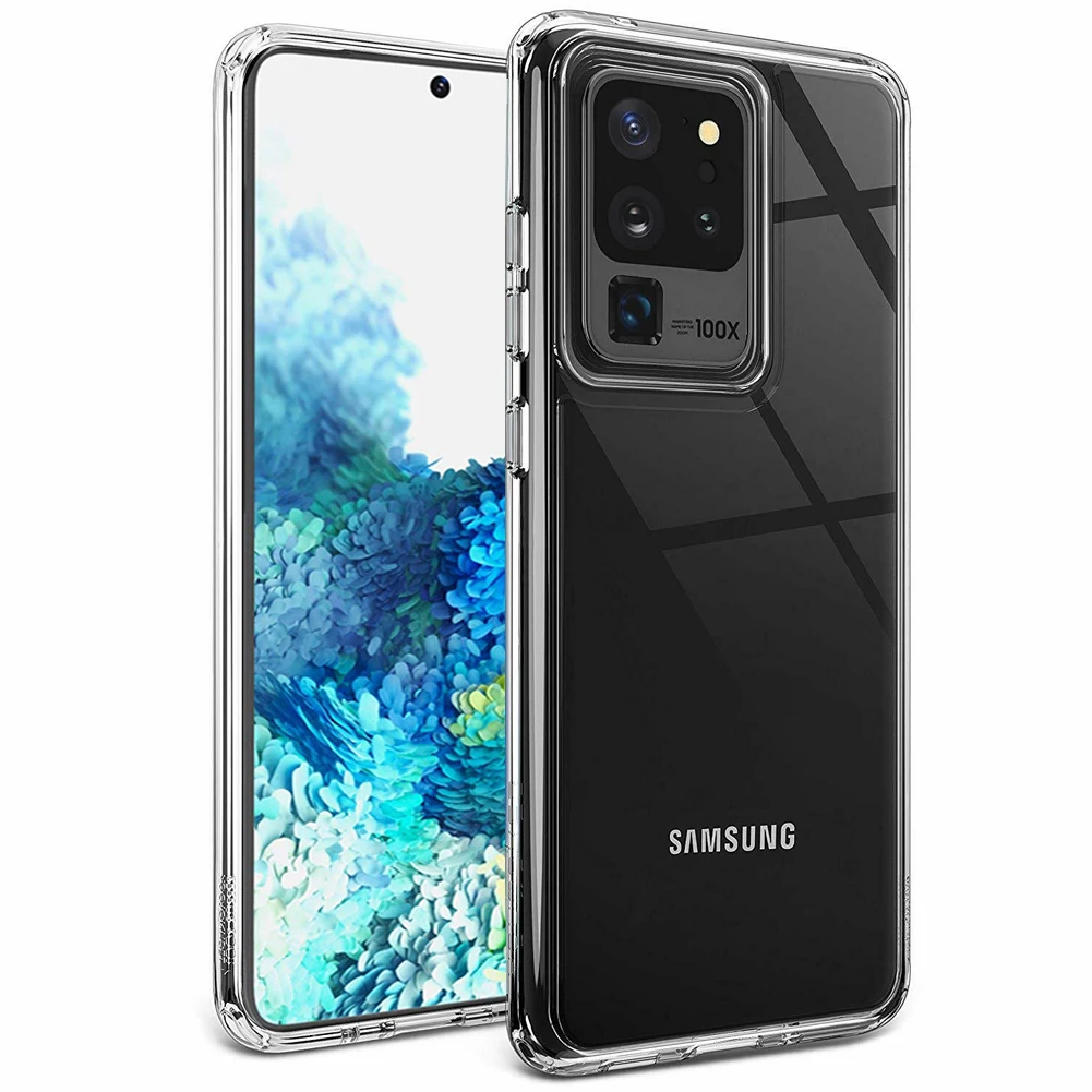 Прозрачный силиконовый чехол для Samsung Galaxy S20 Ultra Plus A51 A71 Untra тонкий мягкий защитный