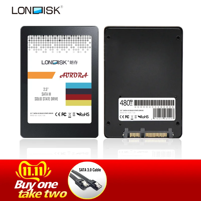 LONDISK SSD 120 ГБ 240 ГБ 480 ГБ SATA hdd ssd Внутренний твердотельный диск Жесткий диск SSD Sata3 2,5 для ноутбуков настольных ПК