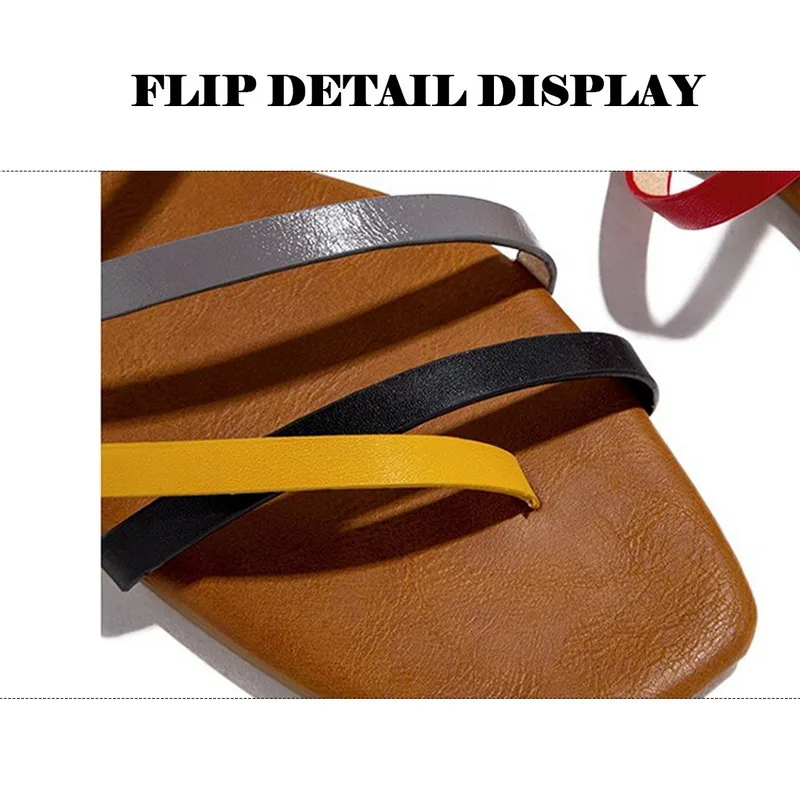 

2021 Trendy Cross Tied Slippers Women's Sandals Summer Female Solid Shoes Wedge With Open Toe Platform Sandalias De Tacon Shose