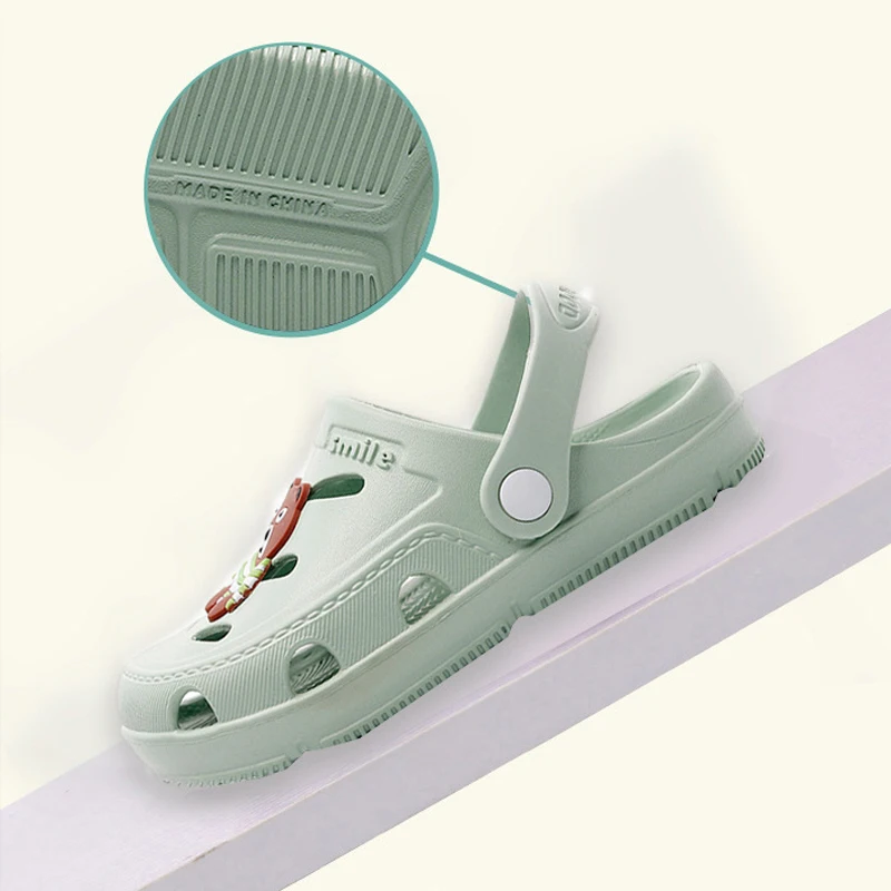 Детская пляжная обувь Тапочки для мальчиков и девочек Детские сандалии с милым