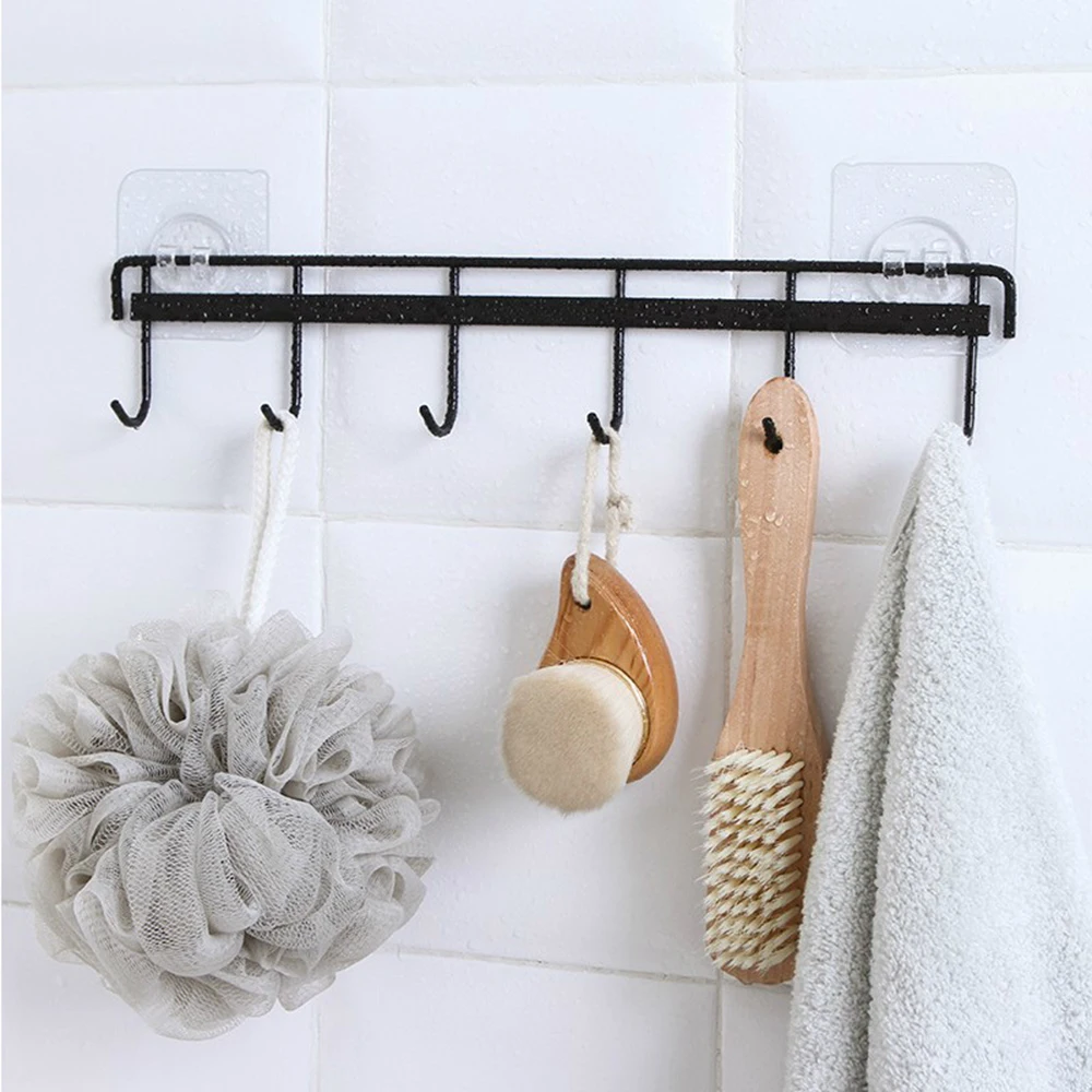 Кухонные гаджеты буфет с 6 крючками Домашний Органайзер стеллаж для хранения