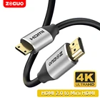 Высокоскоростной кабель Mini HDMI-HDMI 2,0 4K1080P 3D для планшетов, видеокамер, MP4 видео и аудио кабель-адаптер