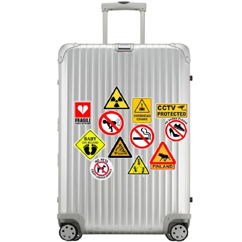 50 шт. предупреждающие наклейки знаки опасности запрещающие напоминания