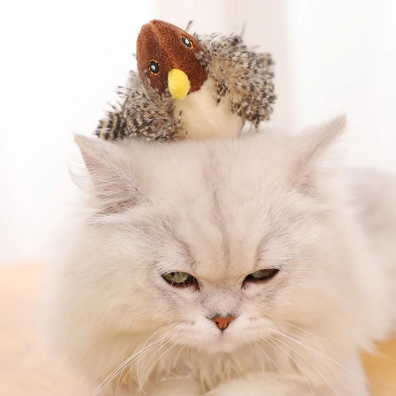 Прямая поставка индейка волосы кошка наклейка животные игрушка для кошки цвет