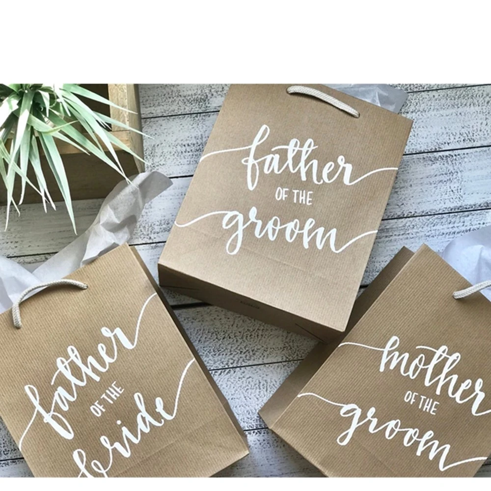 

personalized wedding gift bags father of the bride gift bags mother of the bride father of the groom mother of the groom