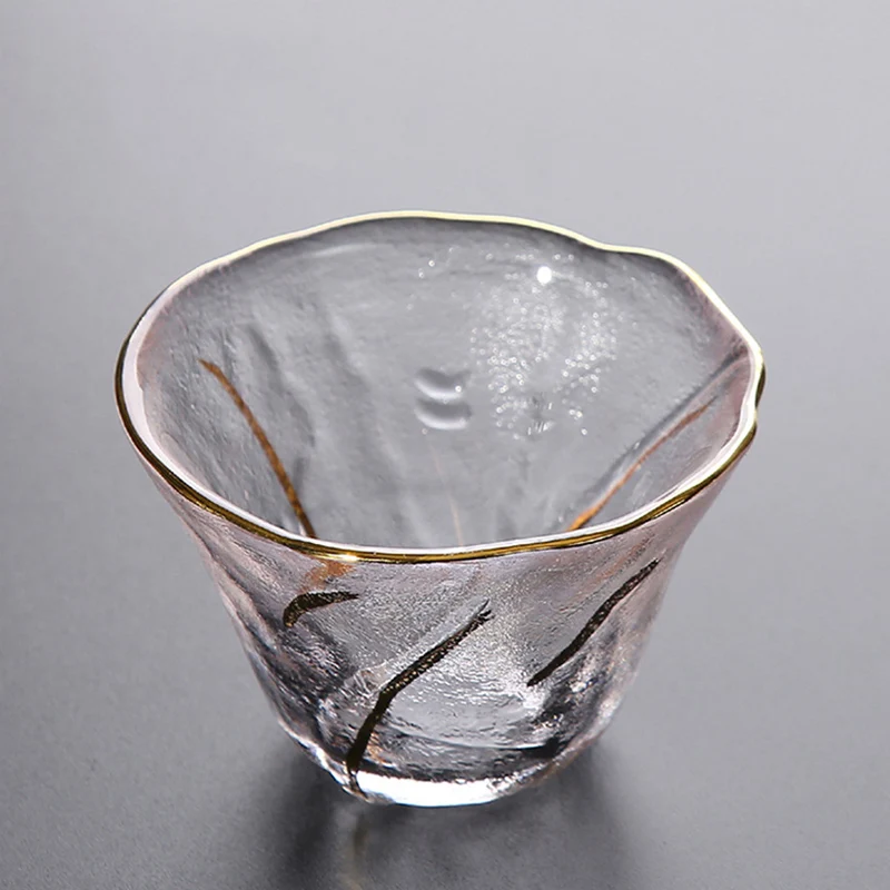 Стеклянная чашка SENDIAN в японском стиле термостойкая стеклянная чайная