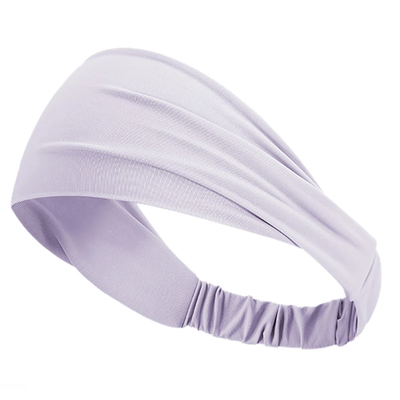 

6 Color Women/Men Elastic Yoga Headband Sport Sweatband Running Sport Hair Band Turban Outdoor Gym Sweatband Sport Bandage 2020