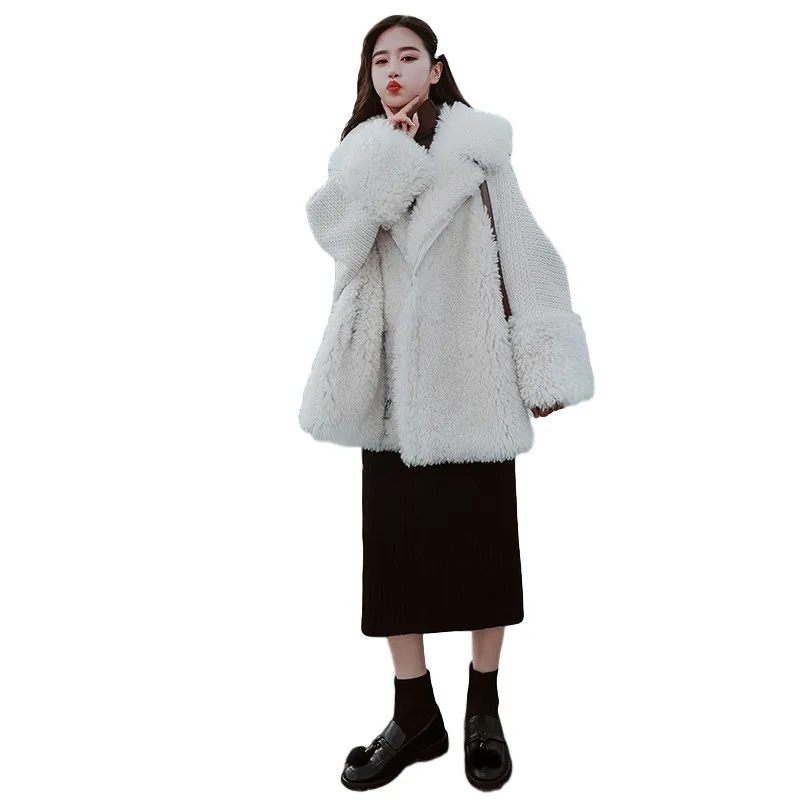 

Ladies Jacket And Coats Winter Fashion Faux Lamb Fur Coat Warm Thick Loose Ladies Coat Winter Jacket Women Jacket Oversized Coat