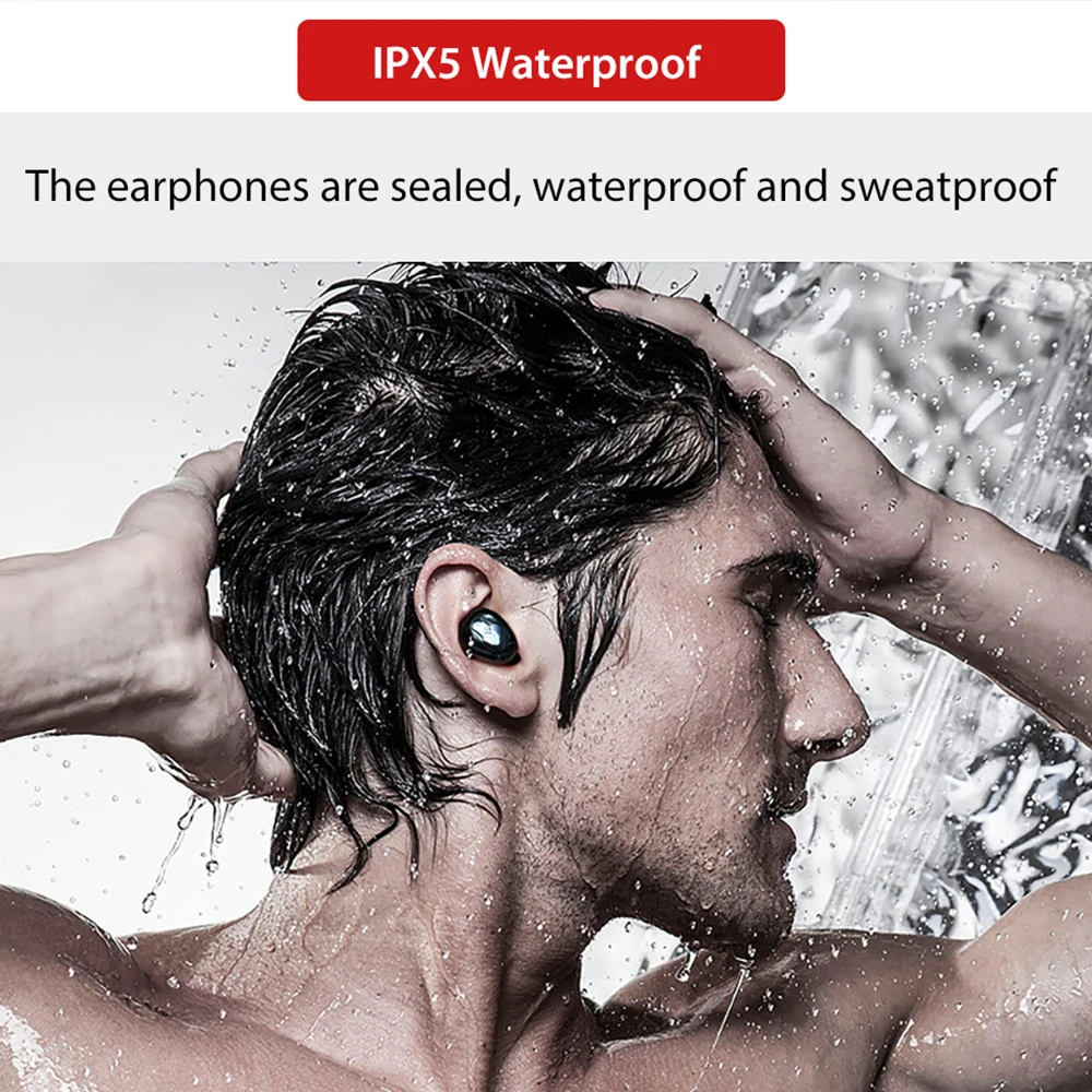 DOCIDACI Bluetooth наушники 5 0 настоящие беспроводные стерео спортивные Игровые HiFi