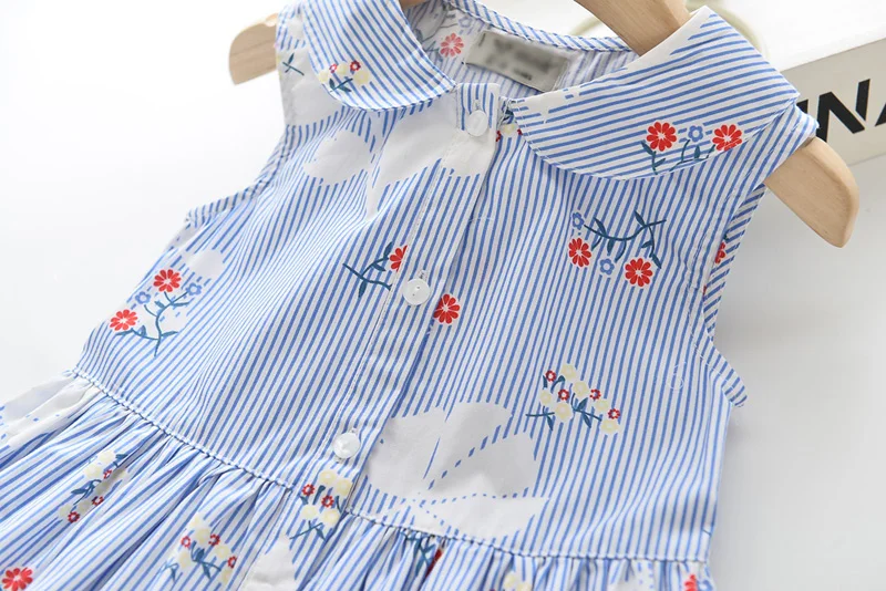 Платья для девочек LOVE DD &amp MM летняя новая детская одежда 2020 милое платье-жилет без