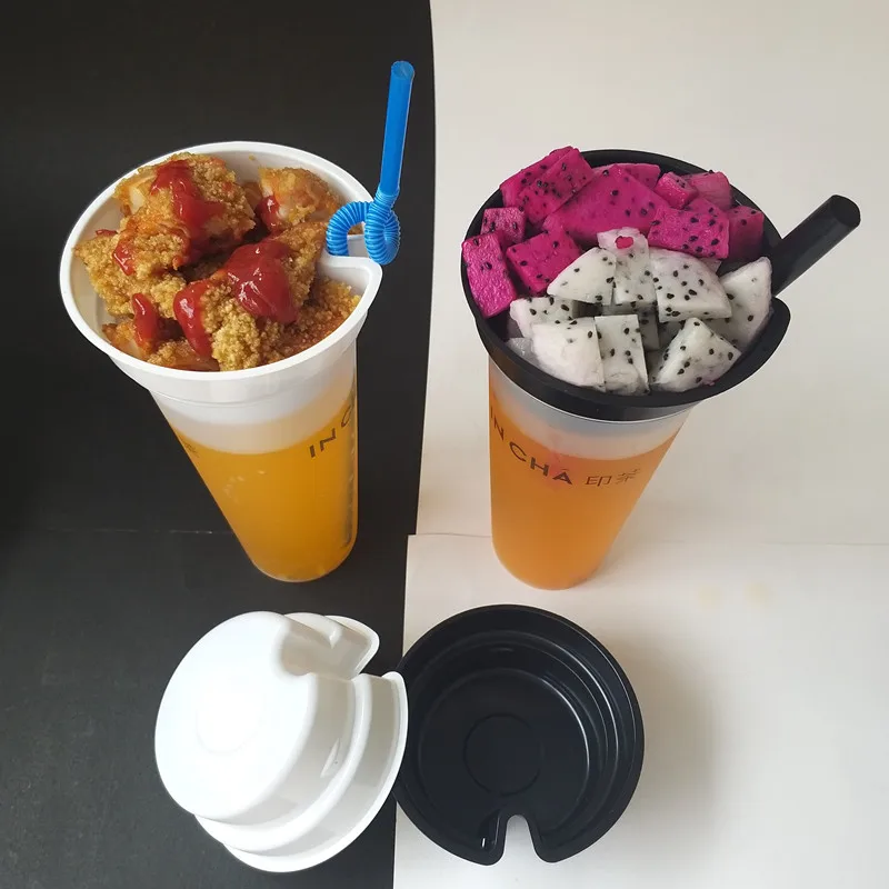 Подстаканник одноразовый креативный для стейка курицы фри попкорна йогурта