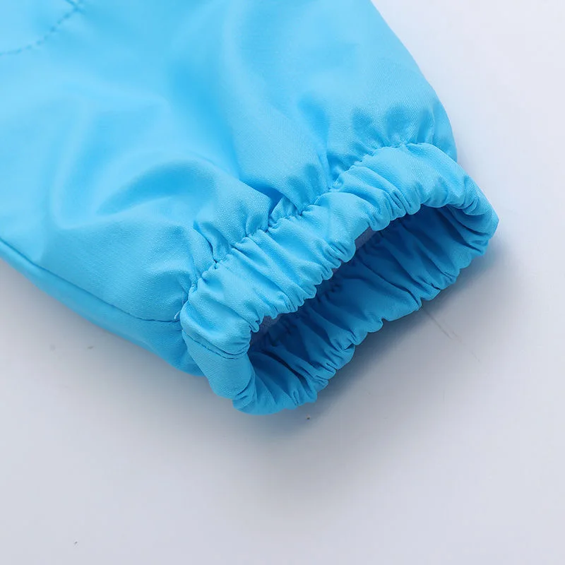 

Girls Jacket 2020 Girl Windbreaker Detachable Cap Autumn And Winter Coats Windproof And Waterproof Children Hooded Sport Clothes