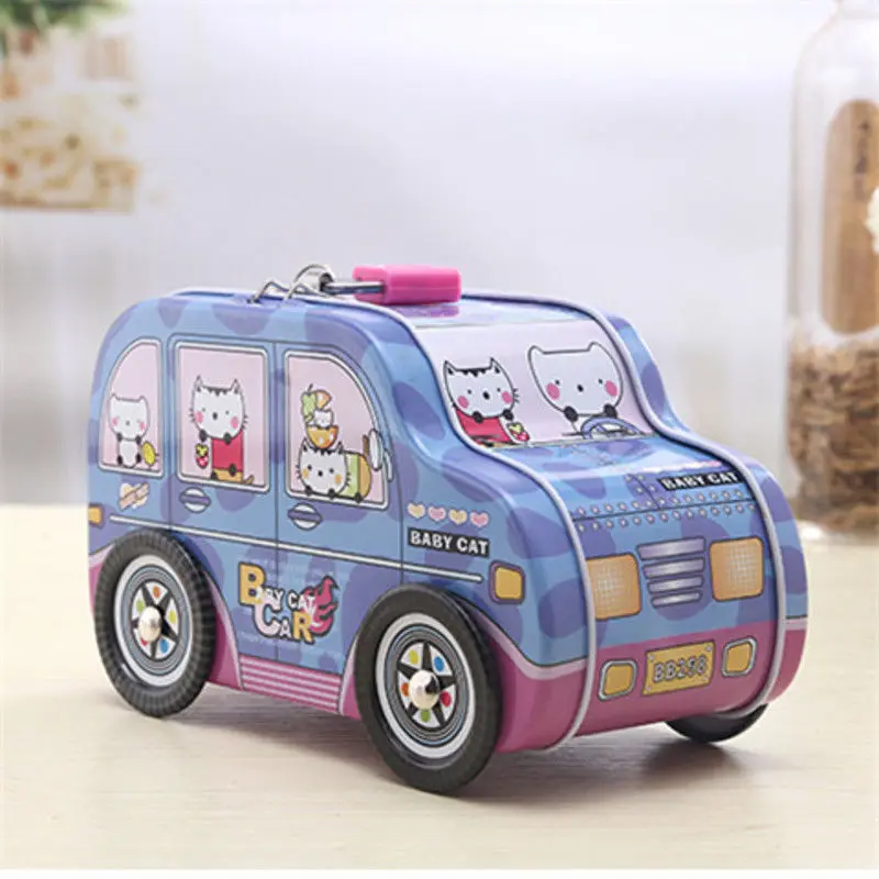 Мультяшные животные копилка милая монета дети экономия денег креативная девушка