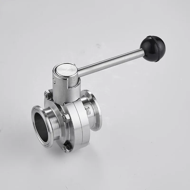 Клапан бабочка из нержавеющей стали SUS 304 2 дюйма 51 мм|Клапан| |