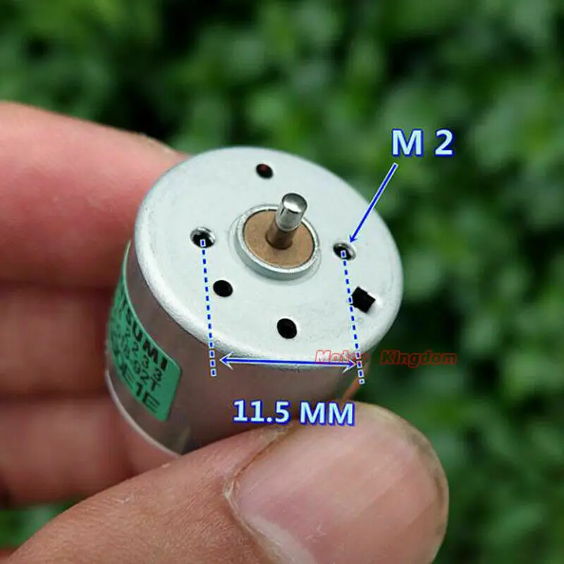 Микро 22 мм MITSUMI M22E 13 DC 3V 6V 9500RPM высокоскоростной 6 полюсный ротор большой крутящий