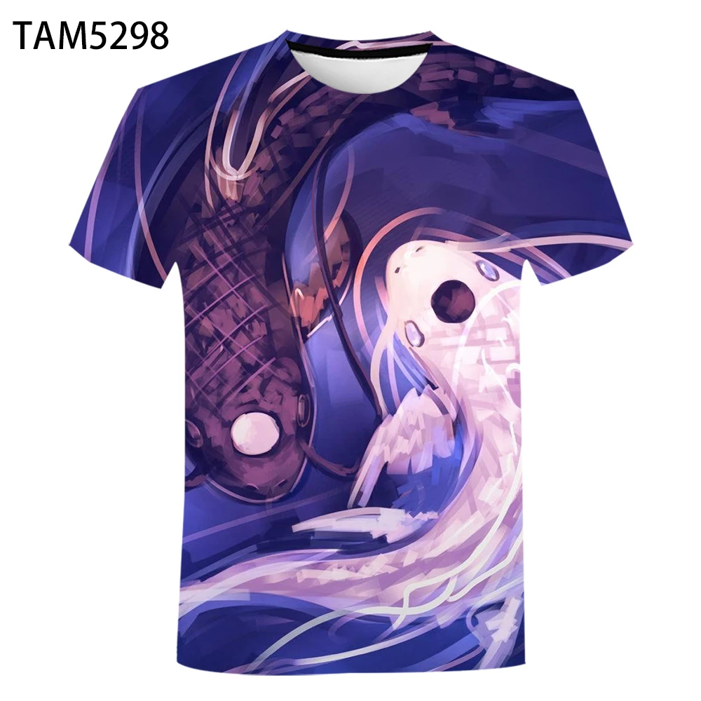 Летняя мужская футболка с коротким рукавом Avatar The Last Airbender 3D аниме печать для