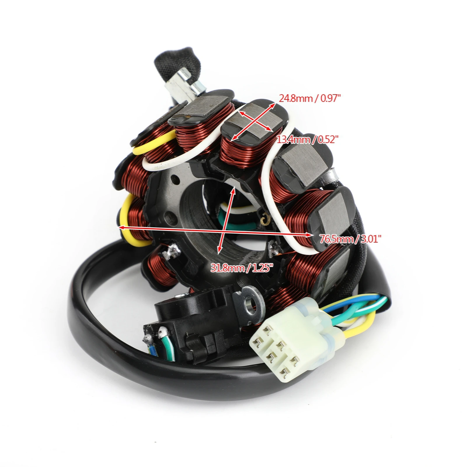 Areyourshop для Honda CRF450 CRF 450 CRF450R- Магнето генератор, Двигатель статора катушки 31120-MEN-A91 внедорожный статор
