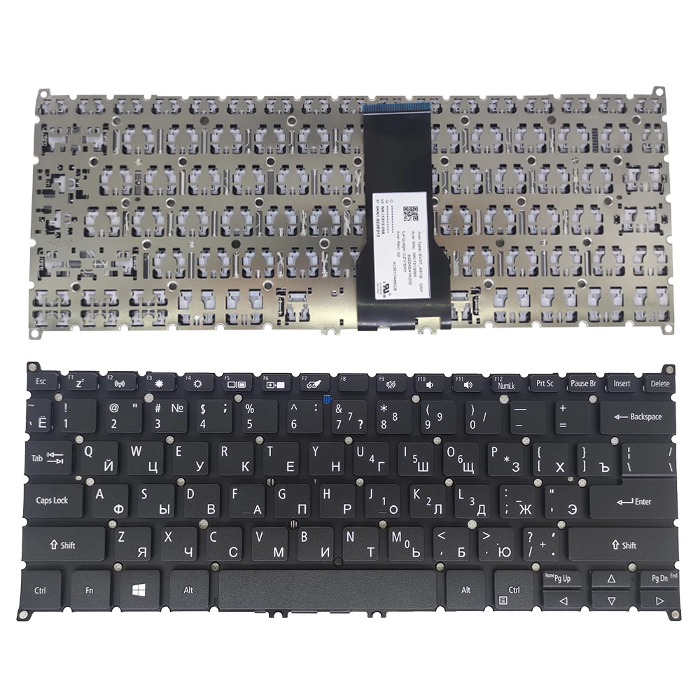 

Russian replacement keyboard for Acer Spin 5 SP314-51 SP513-52N SP513-53N SP513 52 53 RU laptop keyboards SV3T-A81B