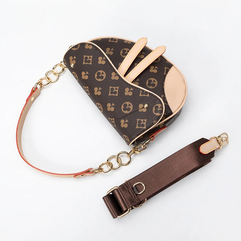 

Multifunctional Handbag with Printed Chain Design European and American Fashion Women Shoulder Messenger Bag High Qualit Handbag