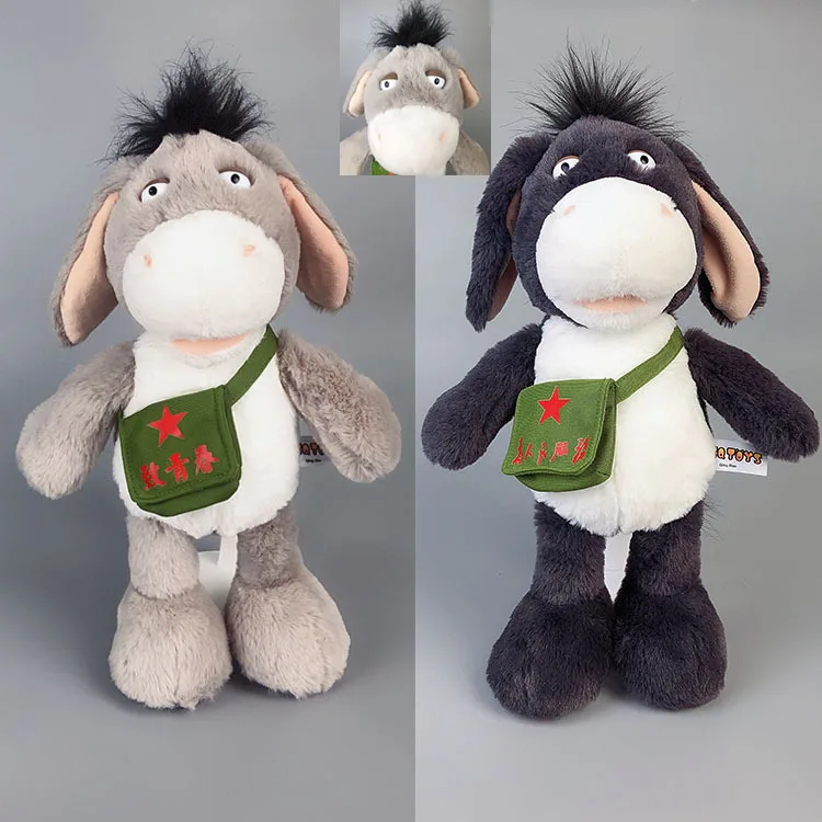 

Плюшевый Ослик 30 см, мягкие игрушки, милая мультяшная Мягкая кукла-животное, подарки на день рождения, подушка для детей, девочек, малышей FMRXK