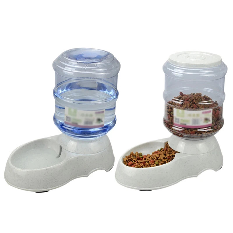 

automatic feed dispenser, pet feeder, food and water dispenser, dog bowl, automatic for dog cat