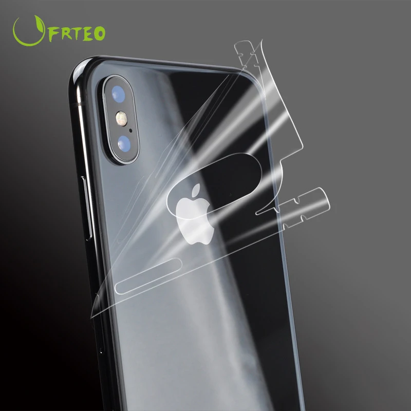 Обновленная Прозрачная защитная наклейка для iPhone X XR Xs Max 6 6S 7 8 Plus декоративные