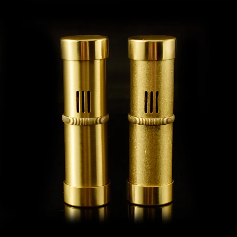 

Yubang cylinder kerosene brass press ignition individual creative lighter