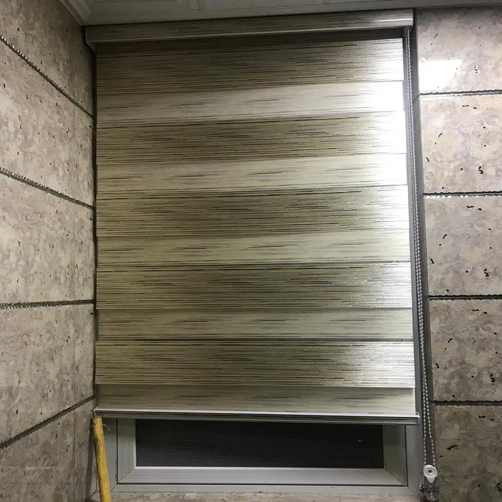 Высокое качество зебровые жалюзи дневной и ночной режимы рулонные шторы для окон