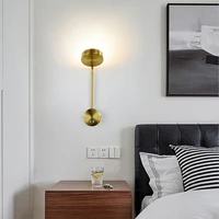 wall lamp dimmable nordic led wall light rotation adjustable indoor lighting wall sconces lamp bedroom bedside living room decor