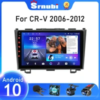 srnubi android 10 car radio for honda cr v 3 re crv 2007 2011 multimedia video player 2 din navigation gps carplay dvd head unit