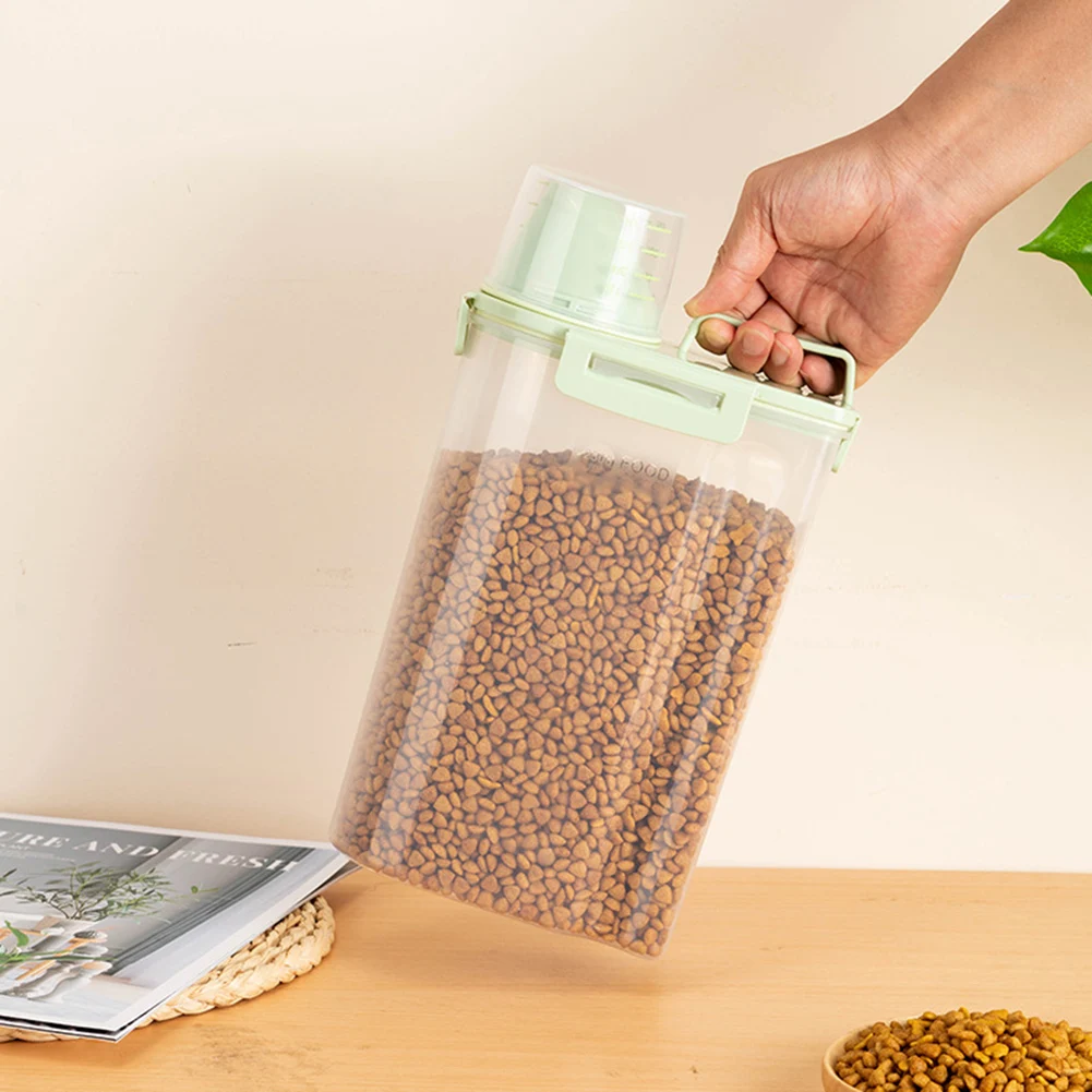 Пластиковая кормушка для домашних животных Еда контейнер собаки кошки большой