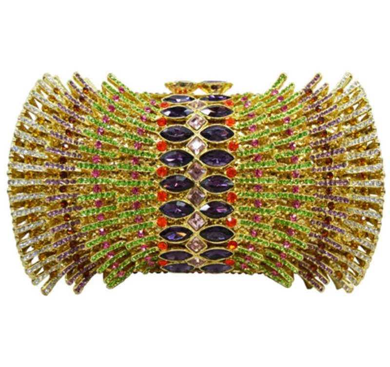 

Fashion red Rhinestone Gemstone Purse Women’s Evening Stone Clutch Bags Luxury Lady Crystal Diamond Mini Chain Shoulder Handbag