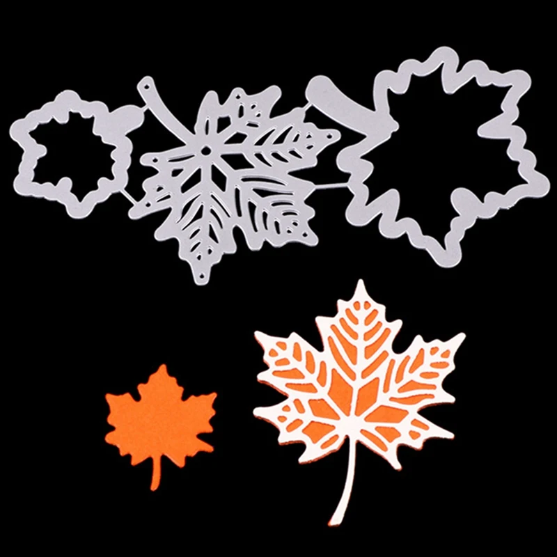3 шт./компл. металлические штампы для резки кленовых листьев/штампы скрапбукинга