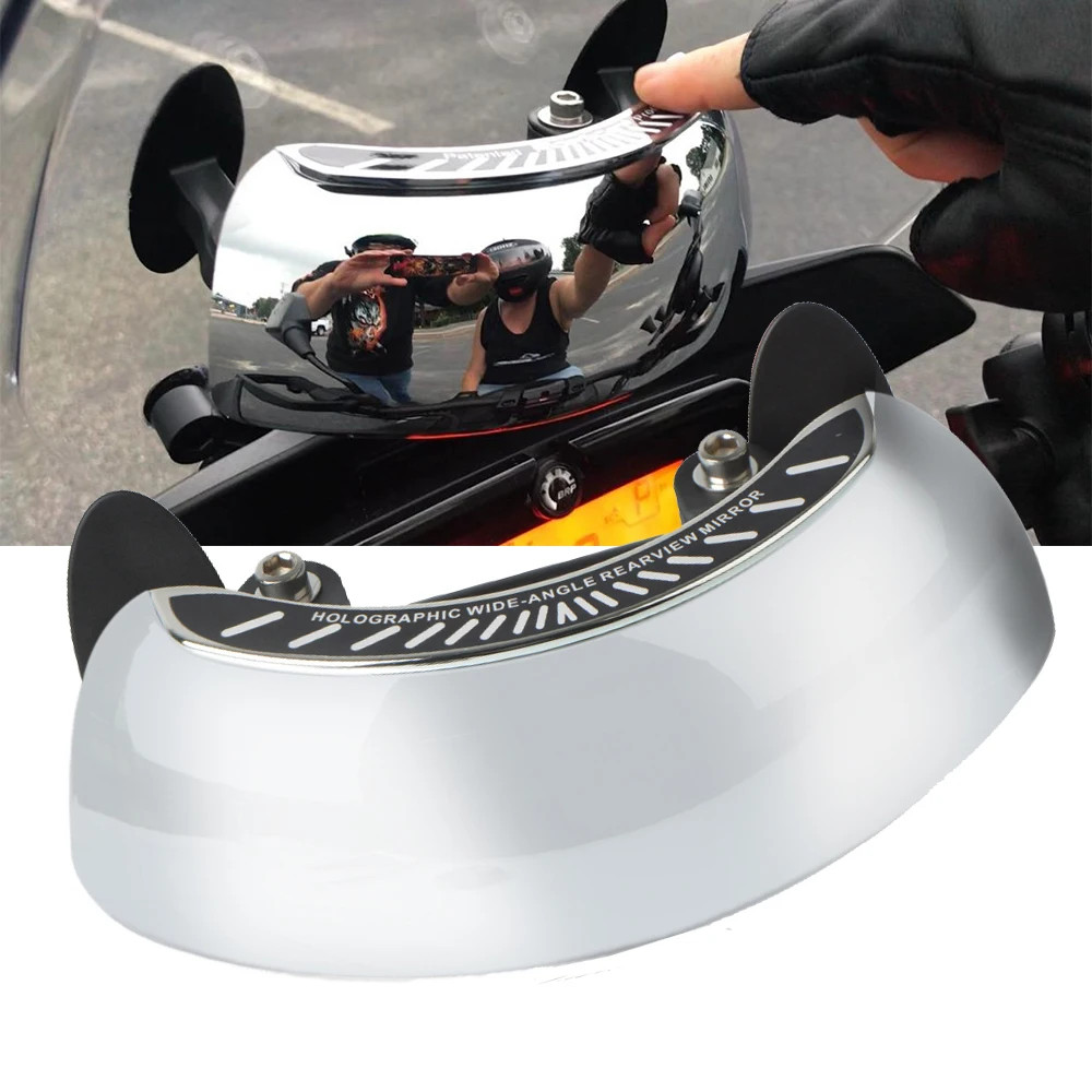 

Motorcycles Accessories 180 Degree wide-angle rearview mirror For Honda CB 650 650R 650F 500X 500F 1100 1100RS Blind Spot Mirror
