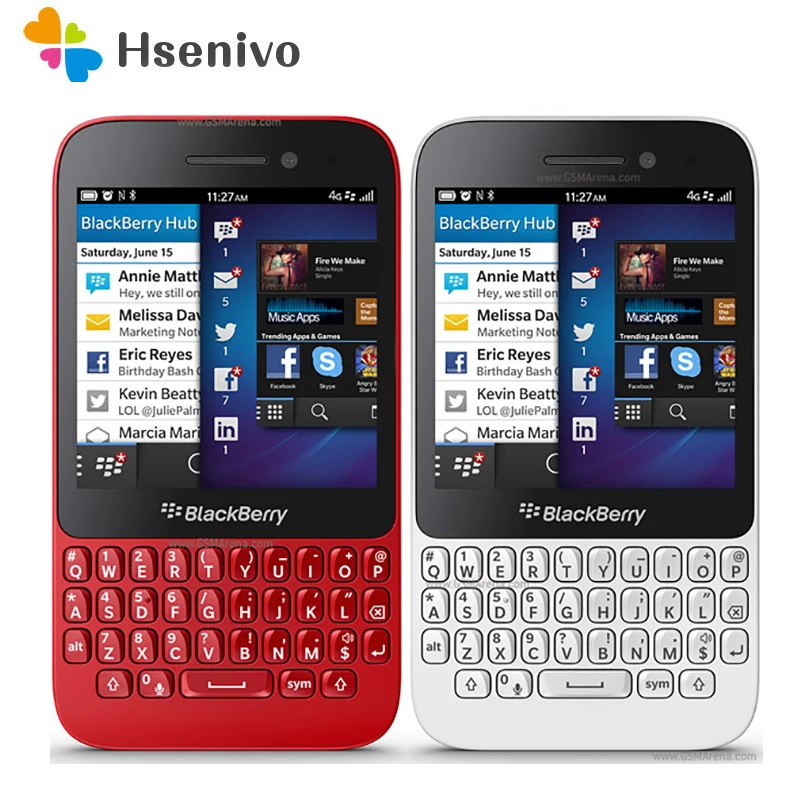 Blackberry Q5 Восстановленный оригинальный 4G мобильный телефон 5.0MP Двухъядерный 2 Гб