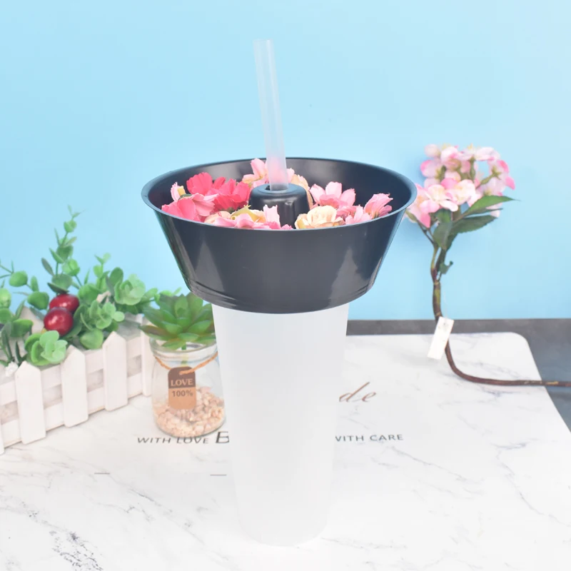 10 шт. Творческий горячий горшок чашки одноразовые для молока Чай Пластик Кубок