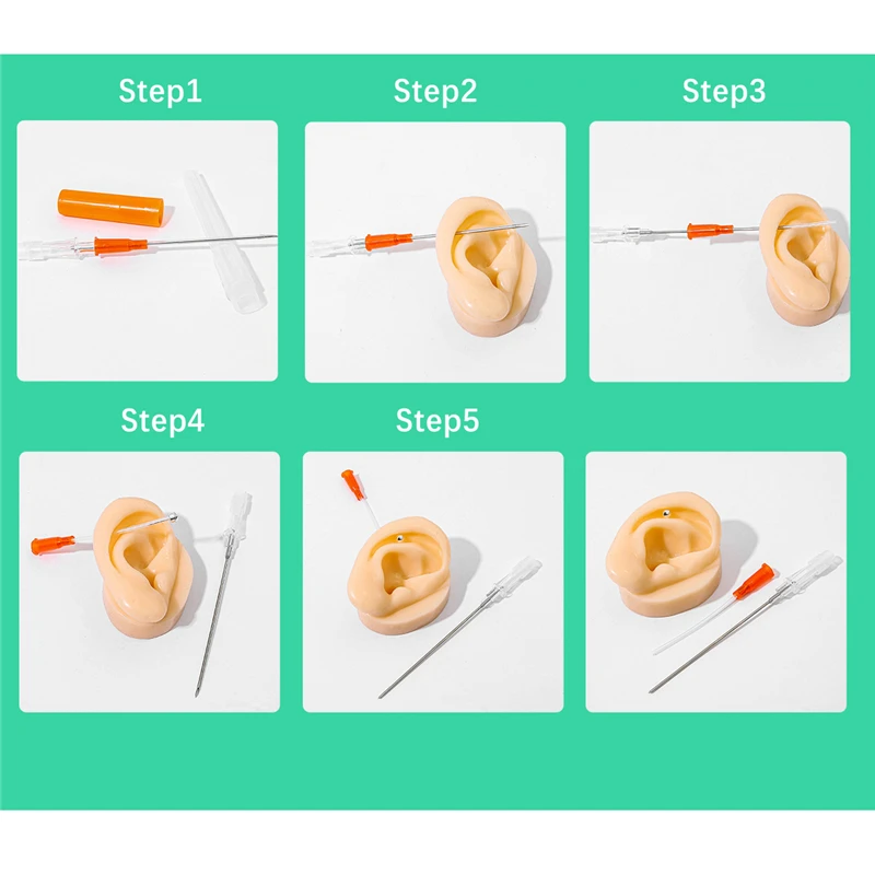 Хирургические стальные стерилизованные иглы для пирсинга IV катетера с