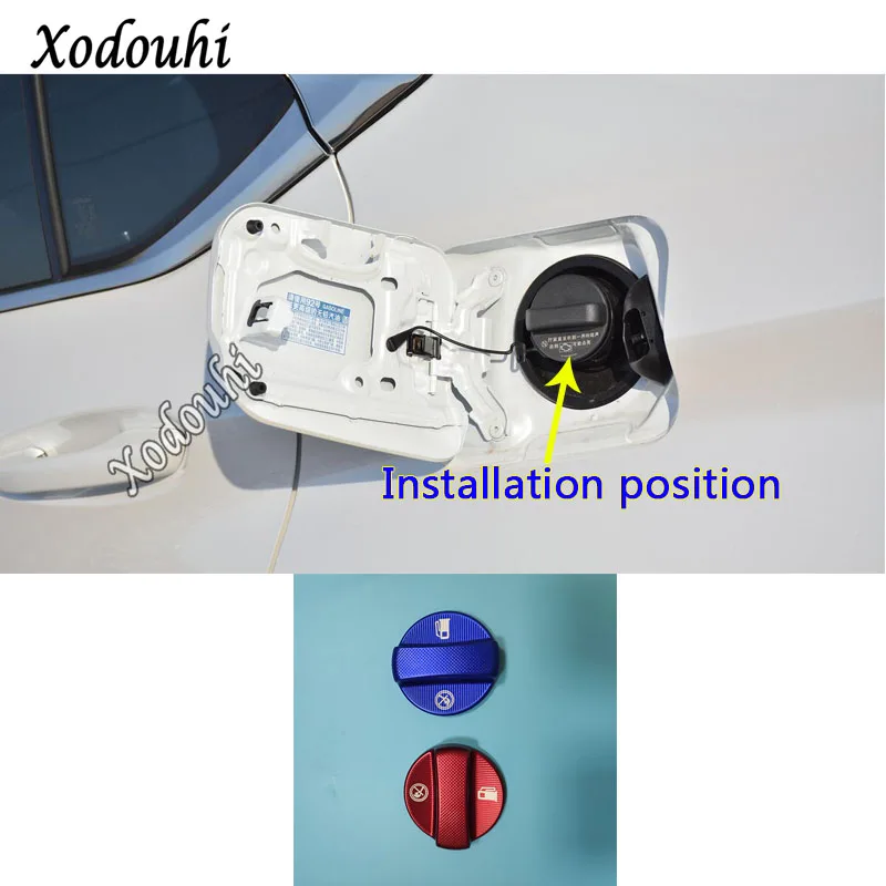 

Car Inner Gas/Fuel/Oil Tank Cover Cap Sticker Trim Frame Lamp For Lexus UX CT IS ES LS NX RX LX LC RC GS GX LF LM 1pcs