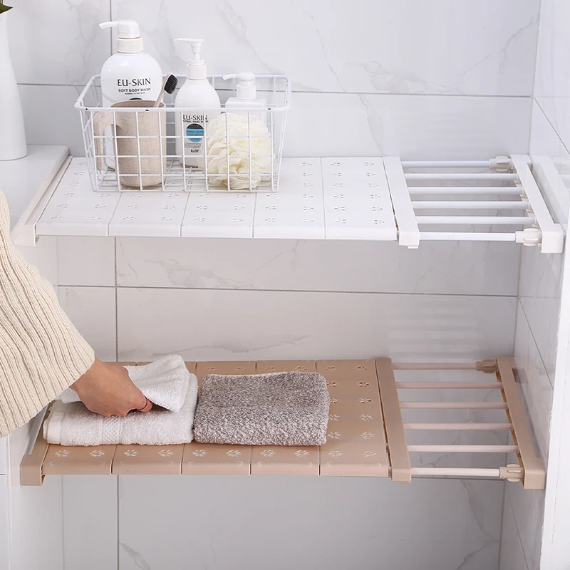 Kaidi Регулируемый органайзер для шкафа гардероба полки настенные комод ручной