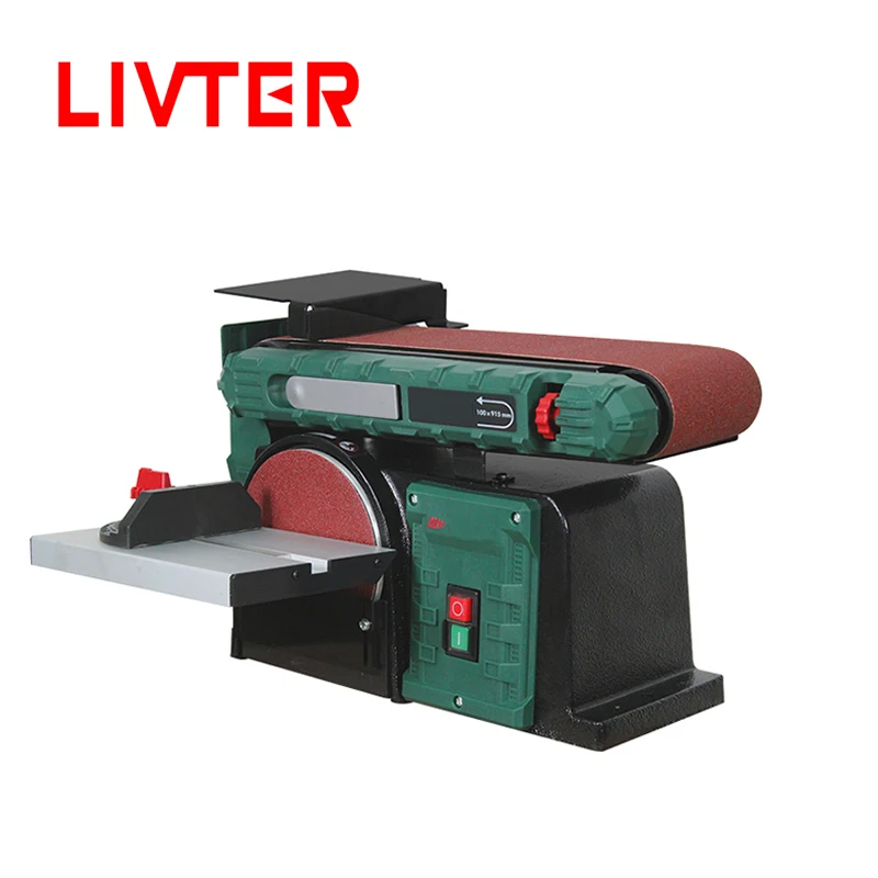 

Woodworking Sand Disc Sand Belt Machine Grinding Machine Industrial Grade Desktop Sandpaper Sharpening Machine