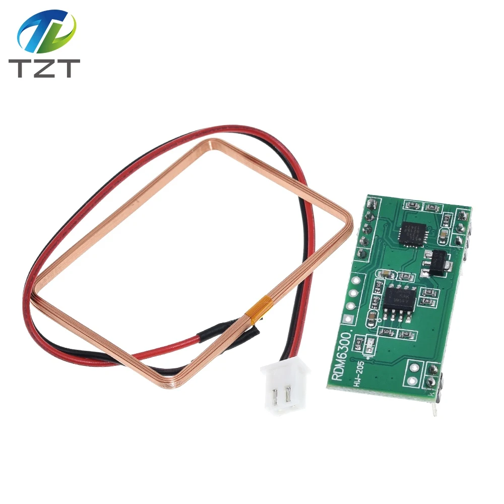 Модуль считывания RFID TZT 125 кгц RDM6300 UART для системы контроля доступа на выходе arduino