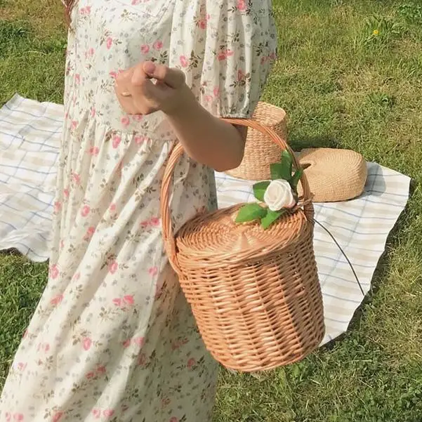 Горячая прерия шик свежий свободный печати цветочные ретро 2019 Лето Свободные