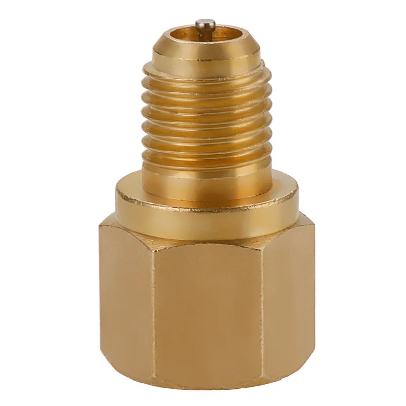 2Pcs R12 R22 to R134a Adapters Refrigerant Pump Port Connection 1/4&quot Flare Female 1/2&quot ACME Male Refrigeration | Автомобили и