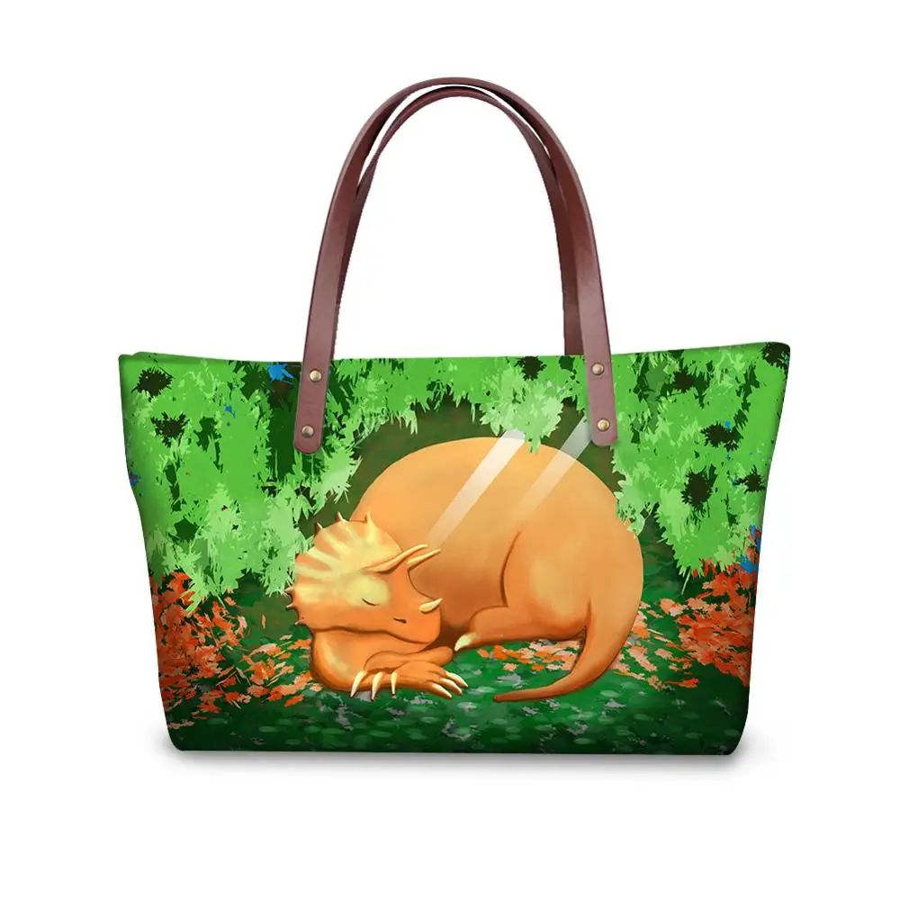 Женская сумка с мультяшным принтом динозавра injers Designs женские сумки женская