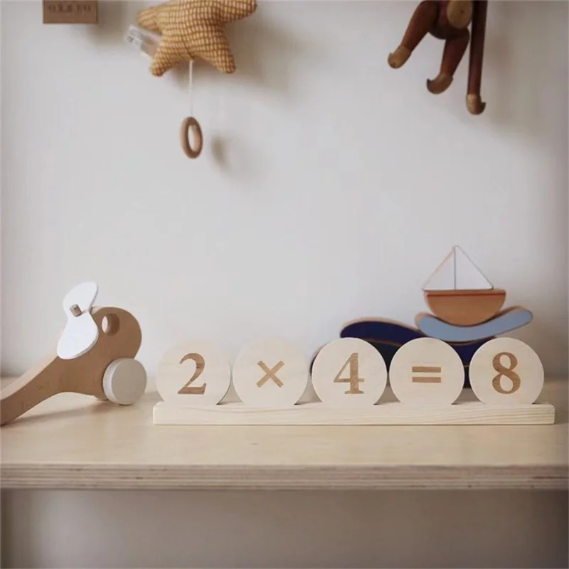 

Korea Style Baby Milestone Block Baby Monthly Newborn Commemorative Card Newborn Birth Month Birthday Baby Kids Photo Props Toy