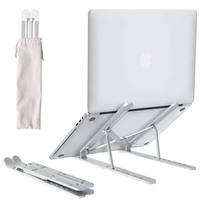 notebook stand foldable support base laptop stand for macbook pro lapdesk computer cooling bracket riser laptop holder