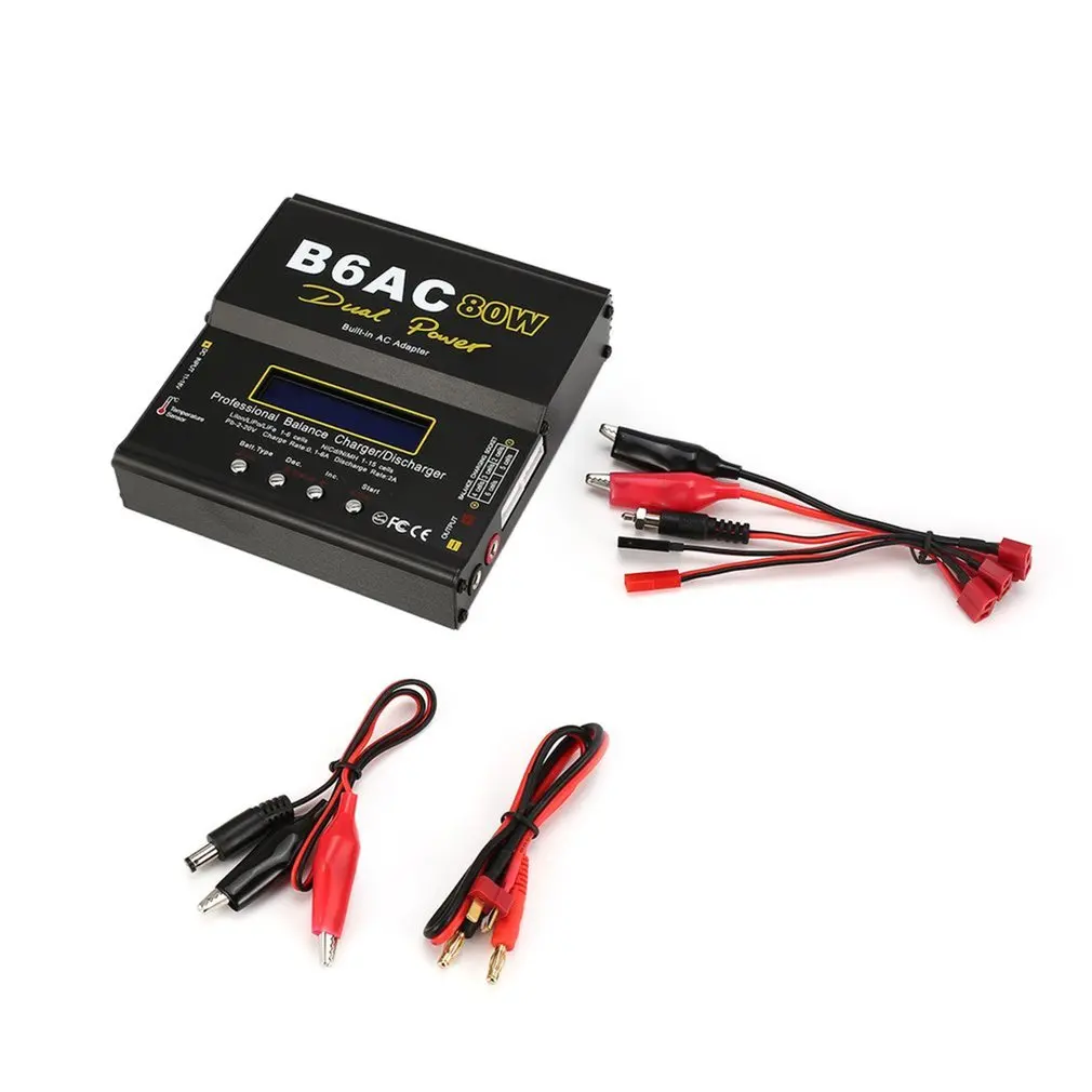 IMAX B6/6AC EU/US 80W 6A Lipo NiMh Li Ion Ni Cd RC Баланс Charger10W 2A разрядник с адаптером 15V/6A AC/DC для
