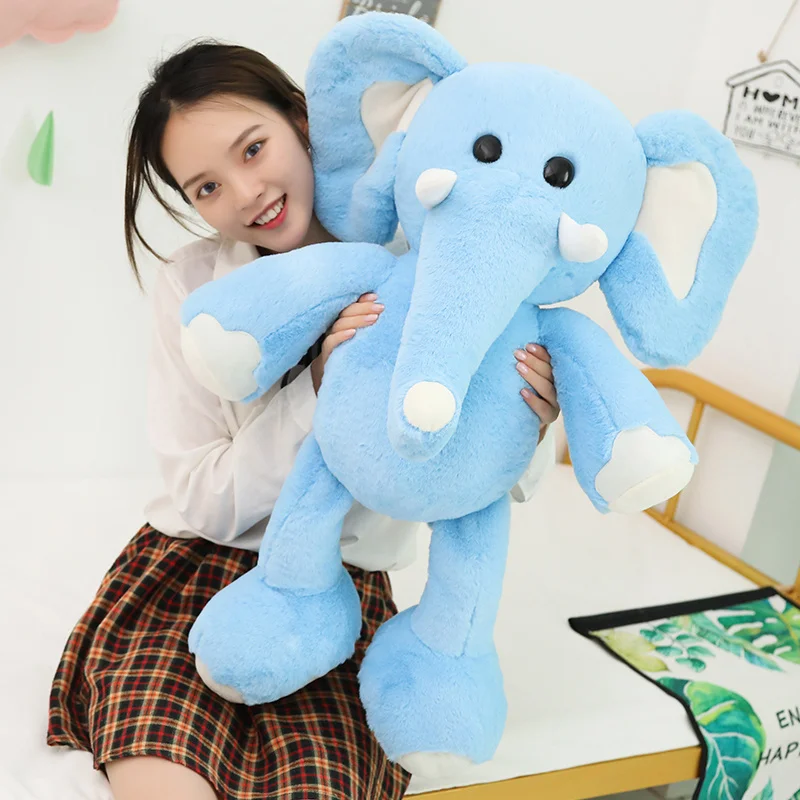 75 см Большой Слон Игрушки мягкие животные плюшевые игрушки Детская кукла для