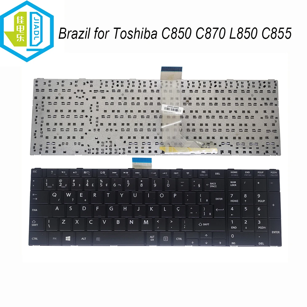 

C850 BR Brazil Brazilian keyboard notebook pc Keyboards For Toshiba Satellite Pro C855 C850D C870 L850 L855 L870 L875 L870D S850