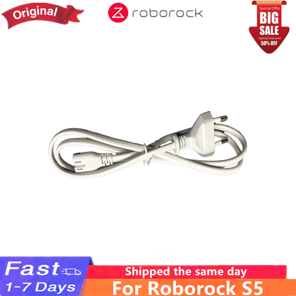 

Новинка 100%, оригинальный робот-пылесос Roborock S5 S50 (европейский стандарт), белый шнур питания, универсальный выпуск, аксессуары